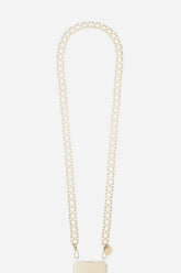 Ines White Phone Chain